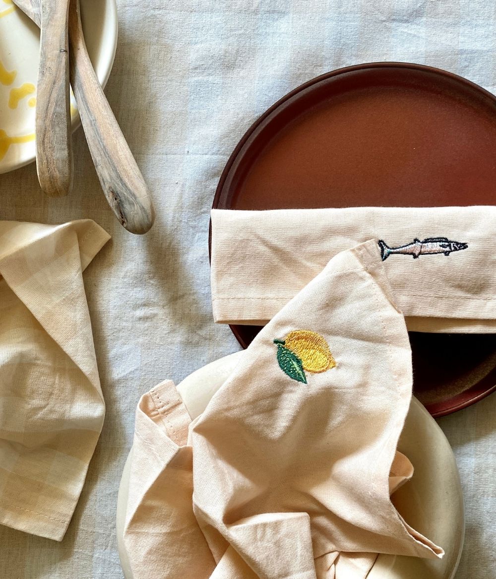 Midnatt - Servetter 4-pack Déjenuner