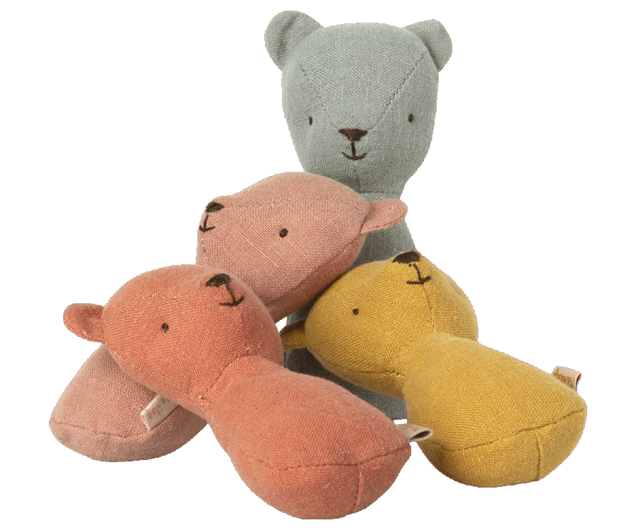 Maileg - Teddy Skallra Gul