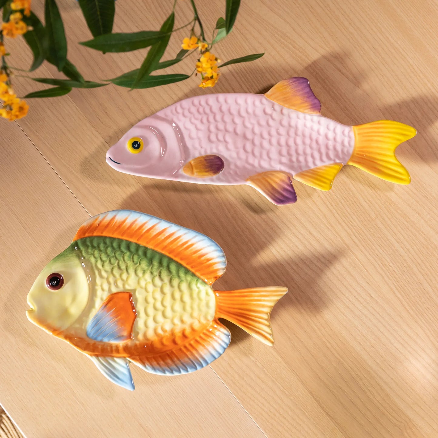 Tallrik Fisk Rainbow