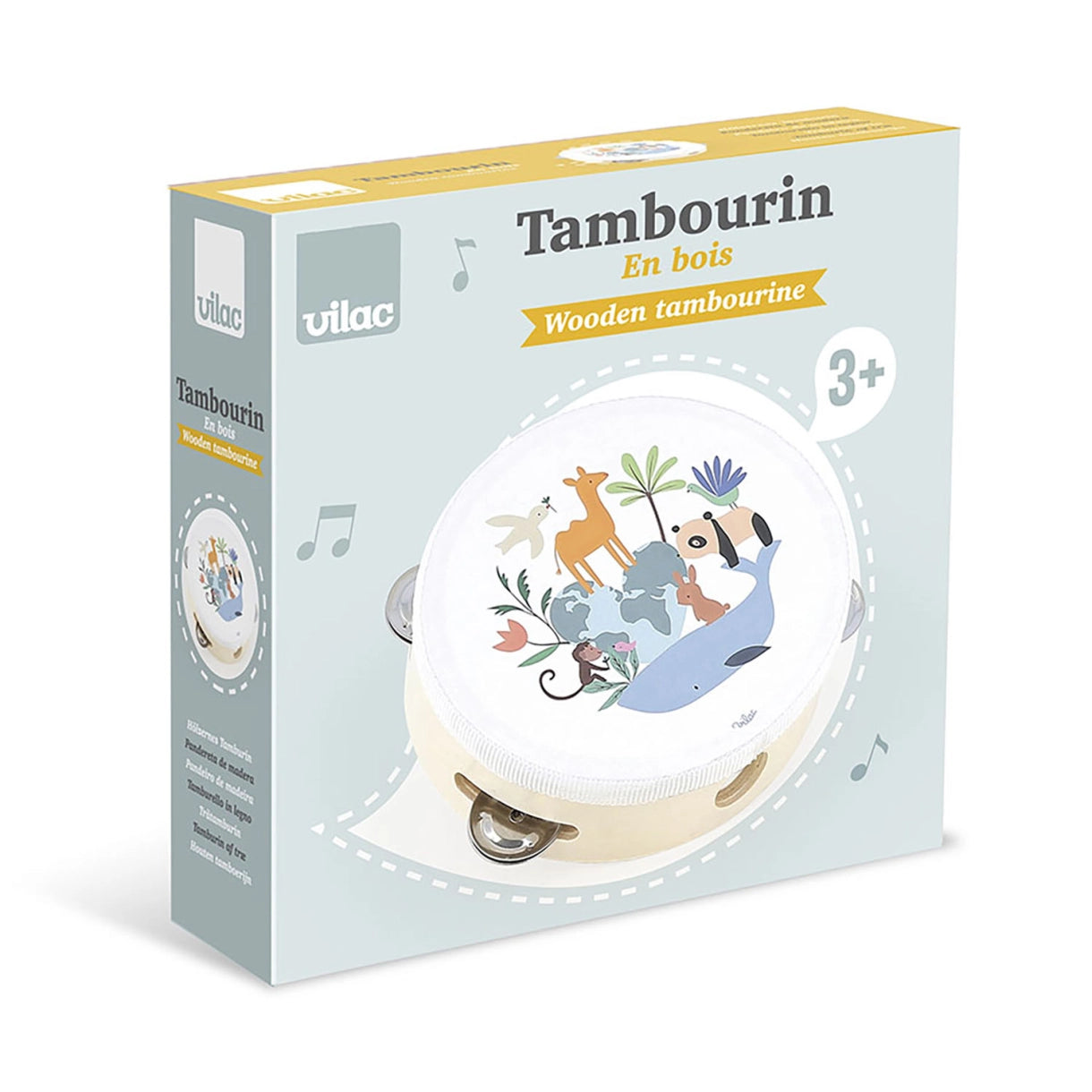 Tamburin - Djur