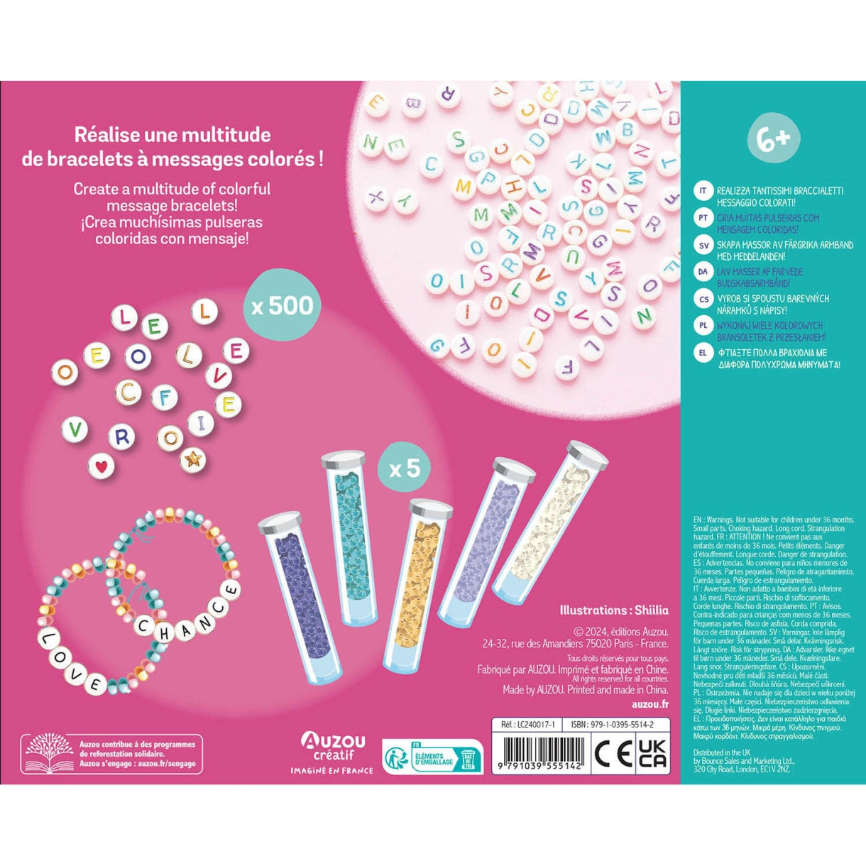 Pärlset - Armband med Bokstäver