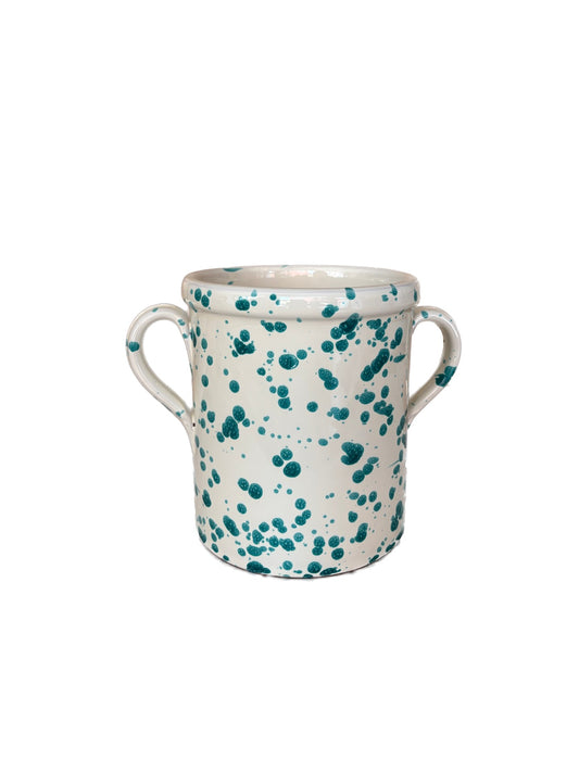 Kruka med handtag - Spruzzi Grön