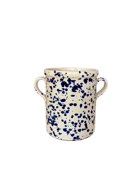 Kruka med handtag - Spruzzi Blå