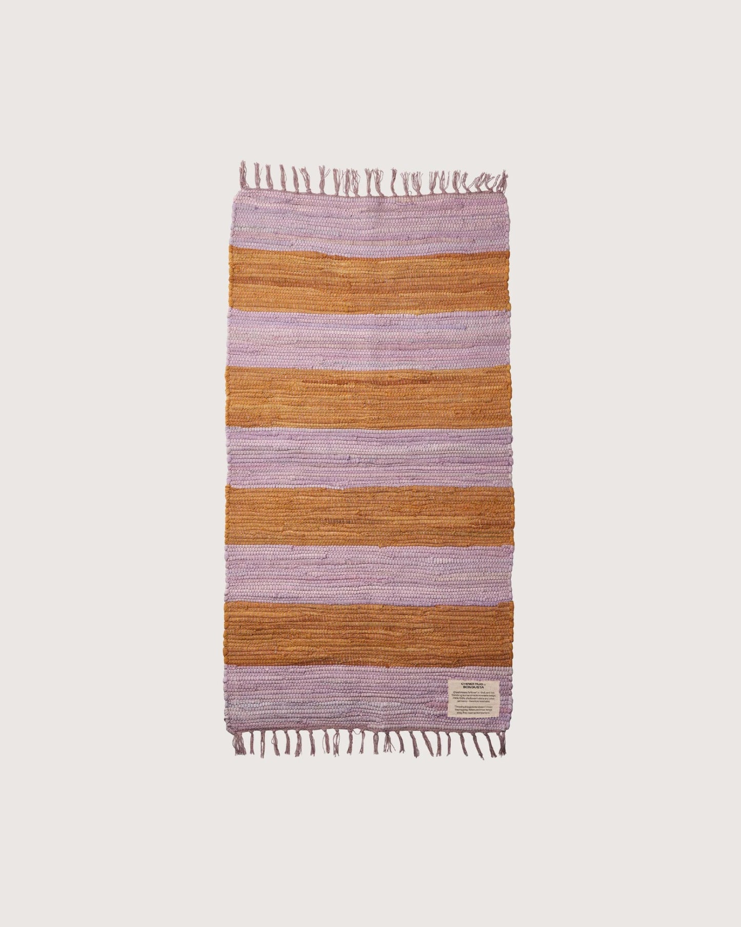 Chindi Matta - Orange/Lila 60x200cm