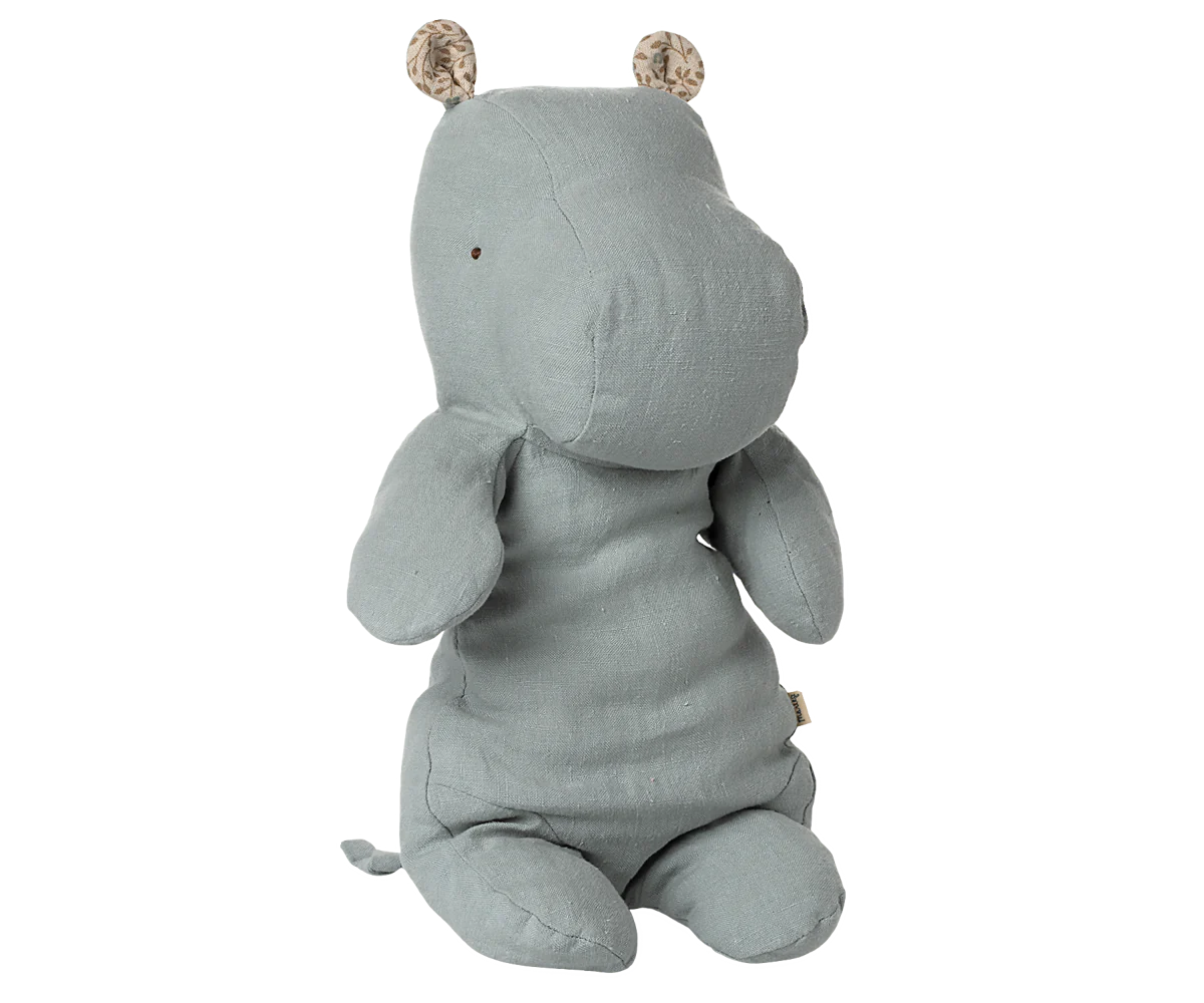 Hippo - Medium, Blue Grey
