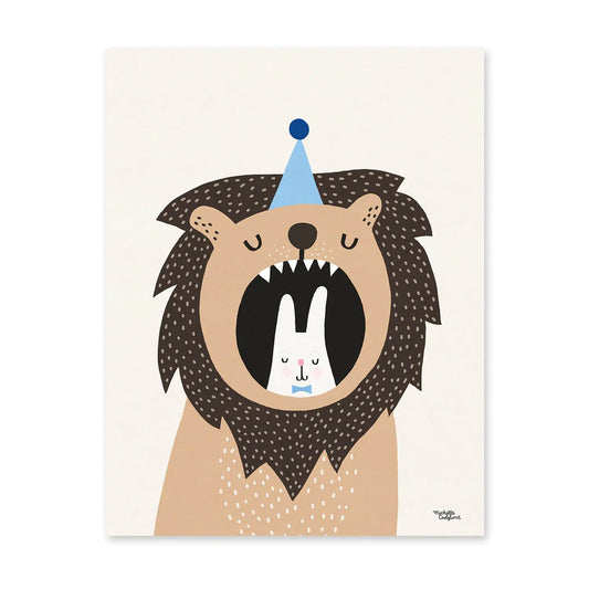 Lejon och Kanin 50x70