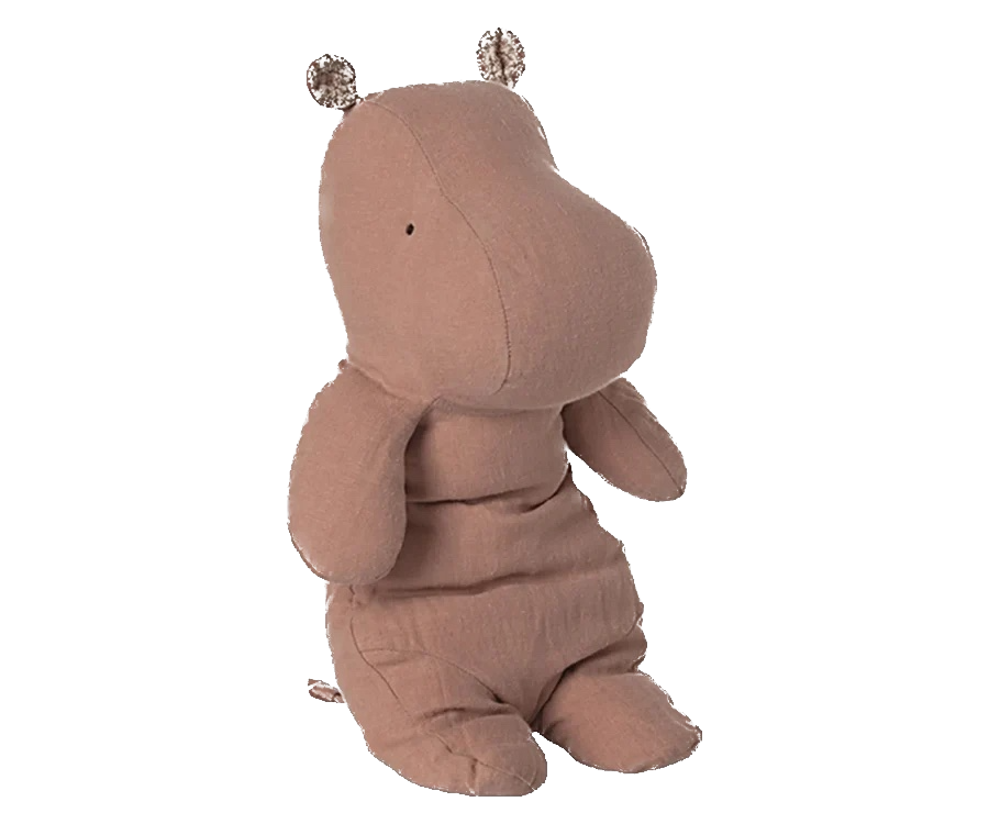 Hippo - Medium, Old Rose