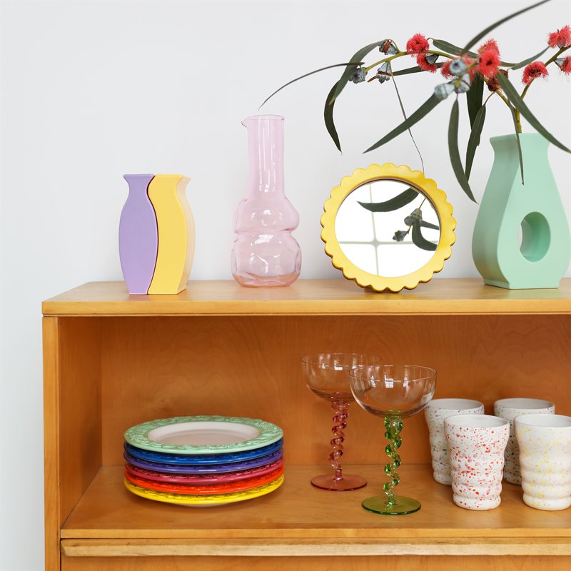 Coupeglas Spiral Green 2-pack