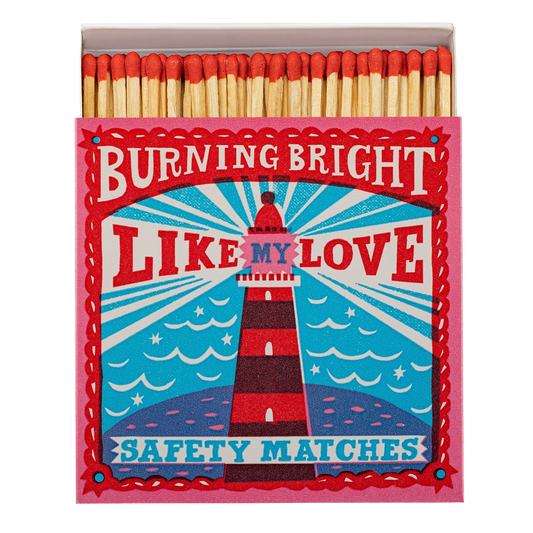 Tändstickor burning bright