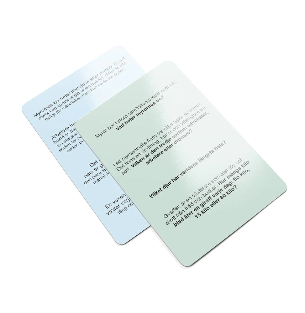 Spela Mera: Allt om djur