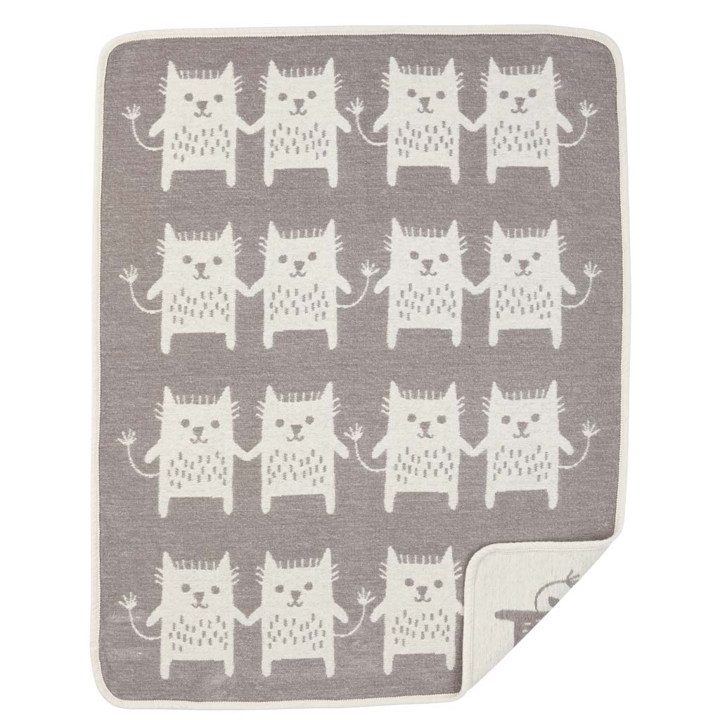 Little Me Grå Barnfilt