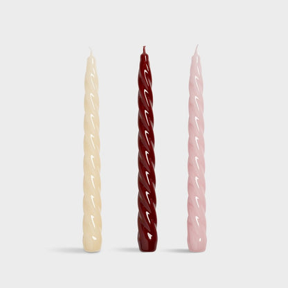 Ljus Bravo Röd/Rosa/Vit 3-pack
