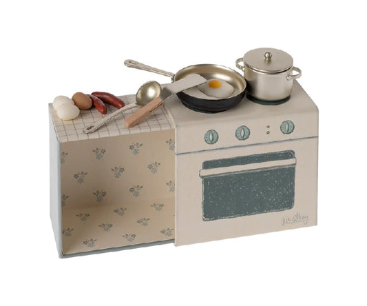 Maileg - Cooking set Stove