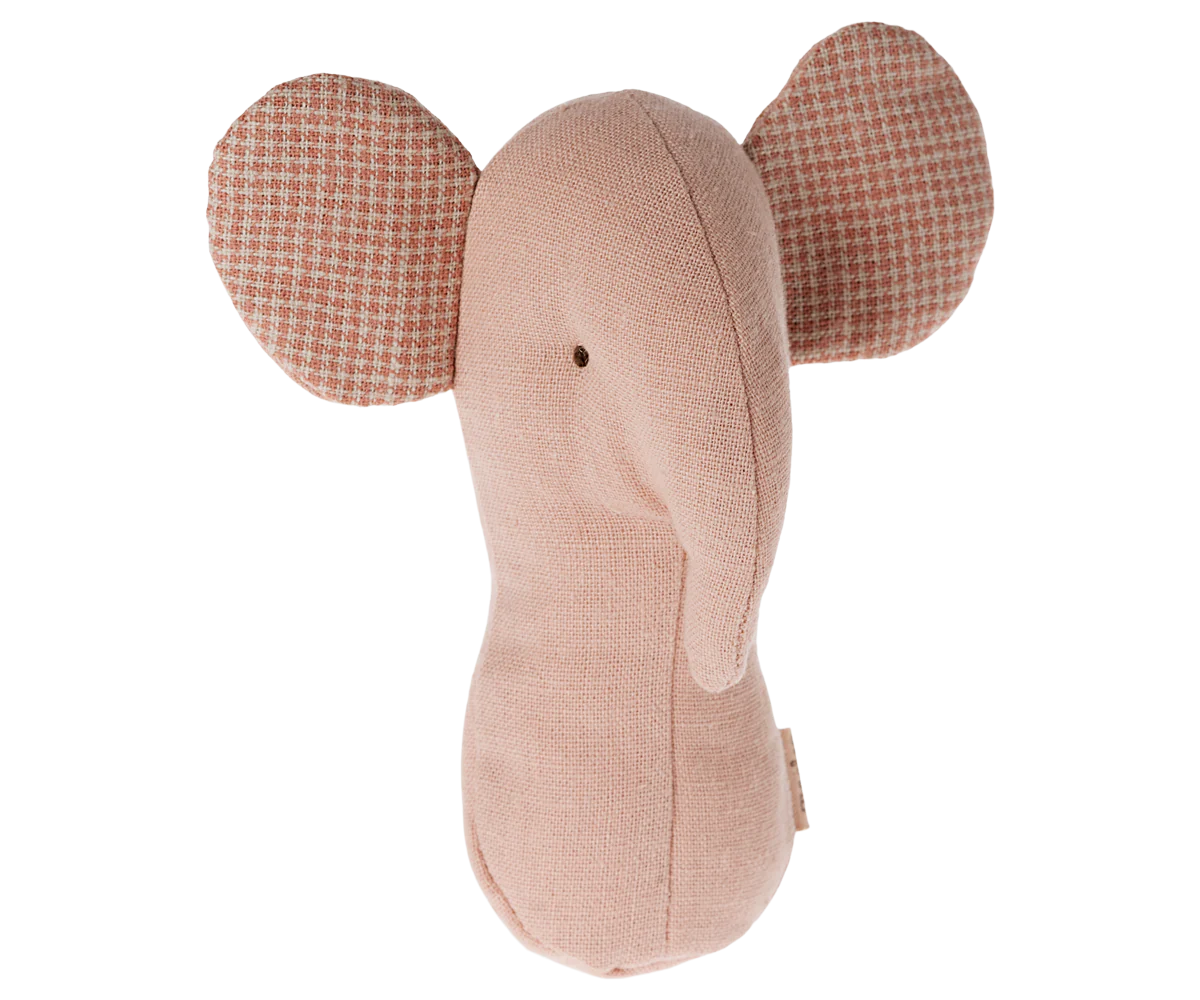 Maileg - Skallra Elefant Rosa