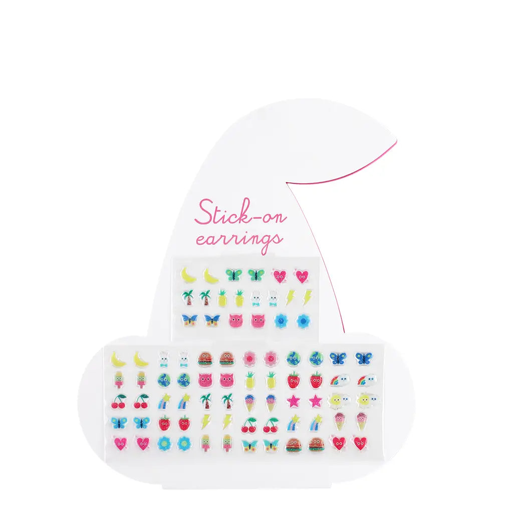 Stick on Earrings Cherry