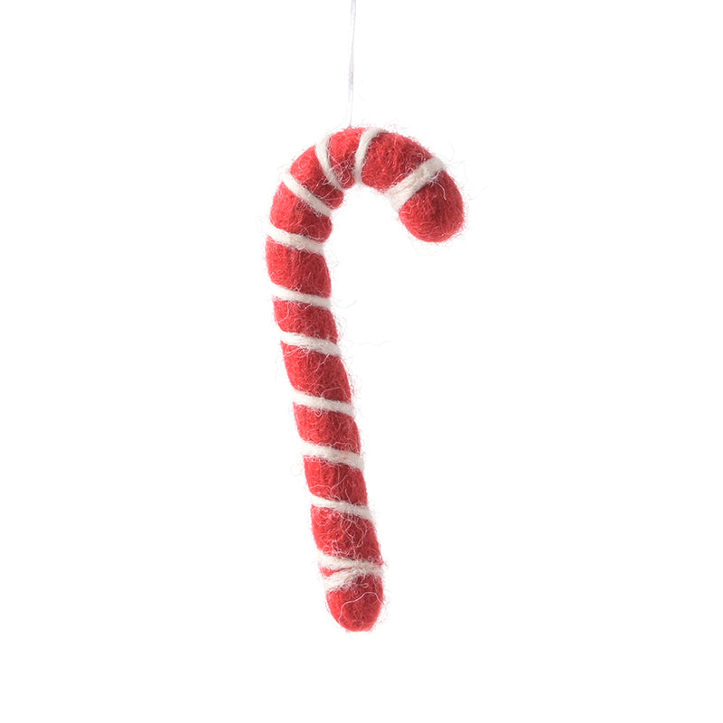 Julhänge Candy Cane Röd