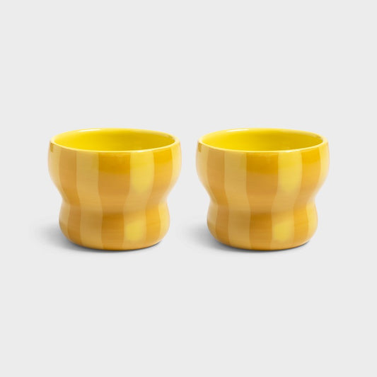 Mugg Circus - Gul 2-pack