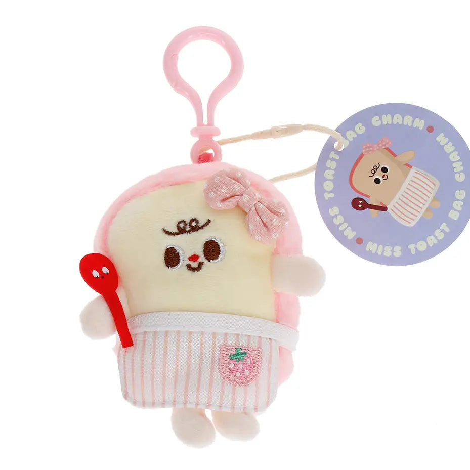 Miss Toast Bag Charm