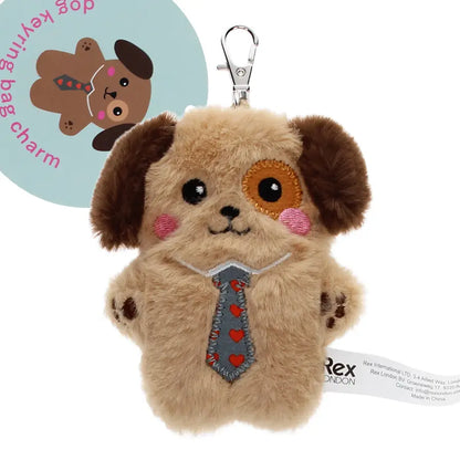 Dog Keyring Bag Charm
