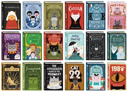 Pussel 1000 bitar - Book Cats