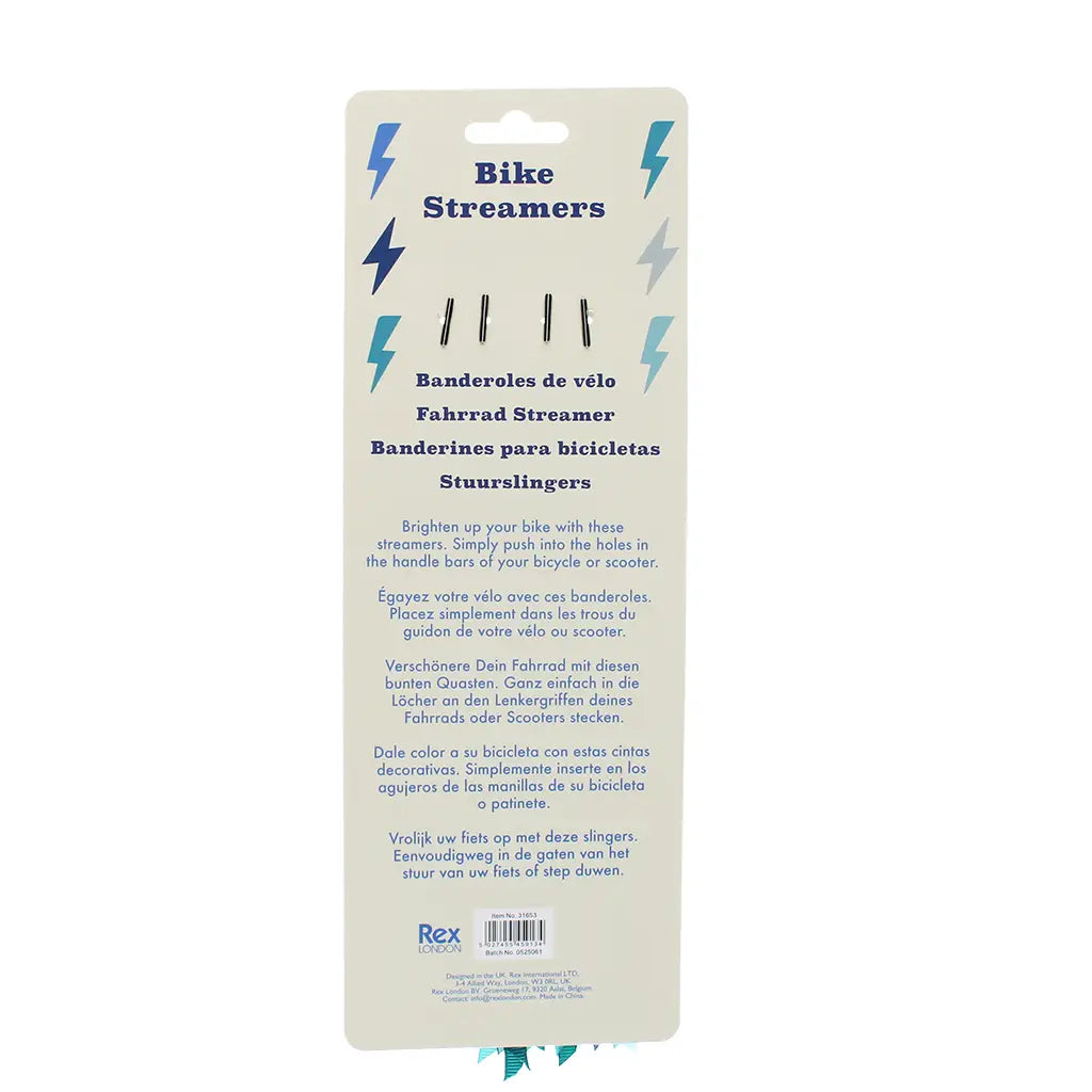 Bike Streamers Blue