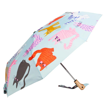 Duck Umbrella - Kattmönster