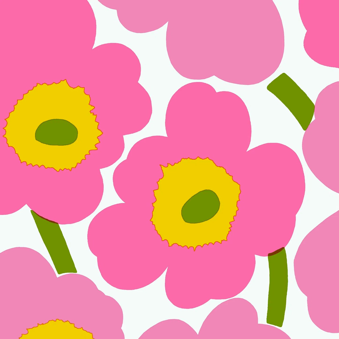 Servetter - Marimekko Unikko Pink