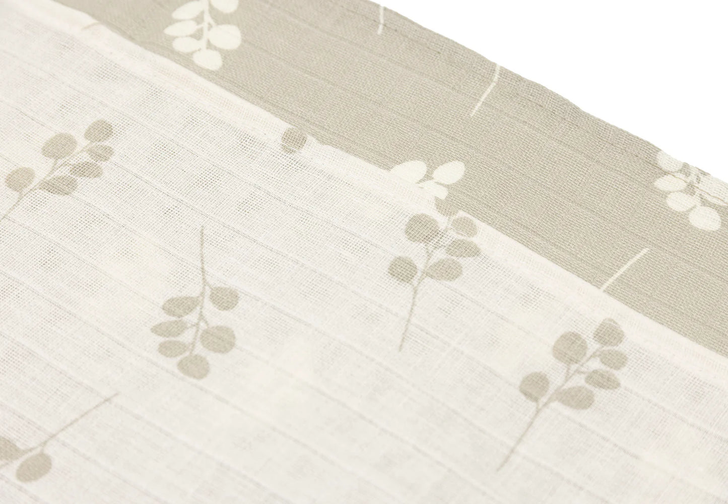 Muslinfiltar - Twig Olive Green 3-pack
