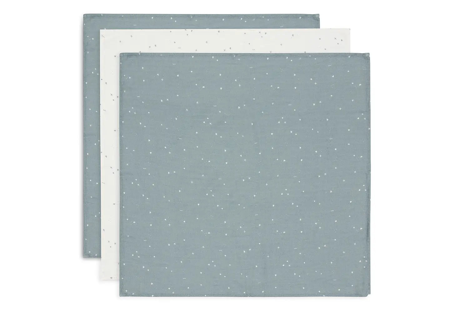 Muslinfiltar - Twinkling Sea Green 3-pack