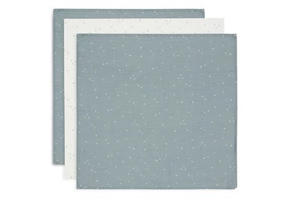 Muslinfiltar - Twinkling Sea Green 3-pack