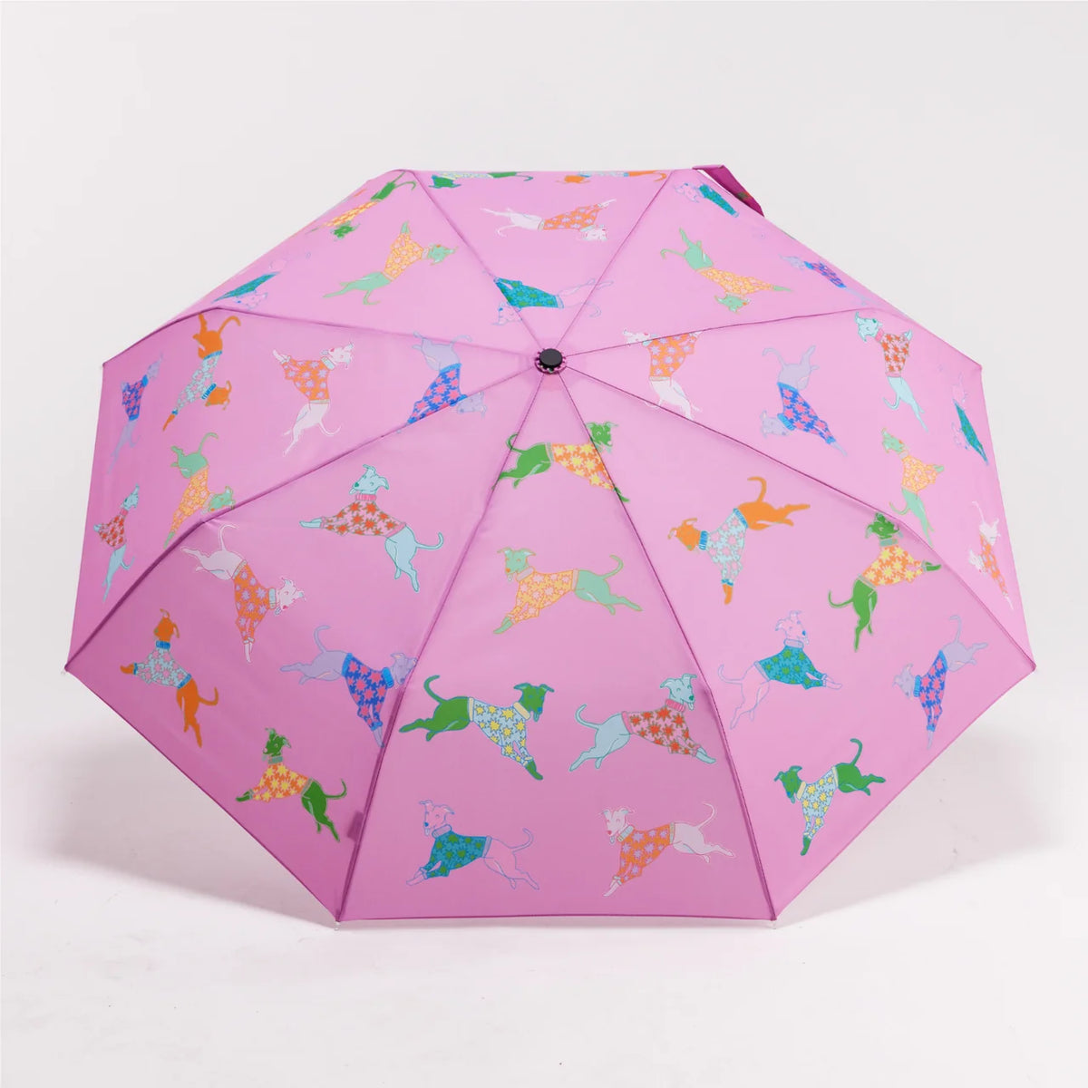 Duck Umbrella - Dogs in Pink