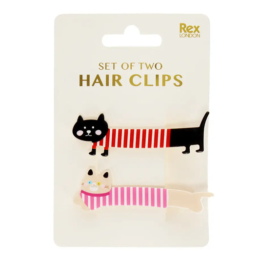 Hair Clips Cat