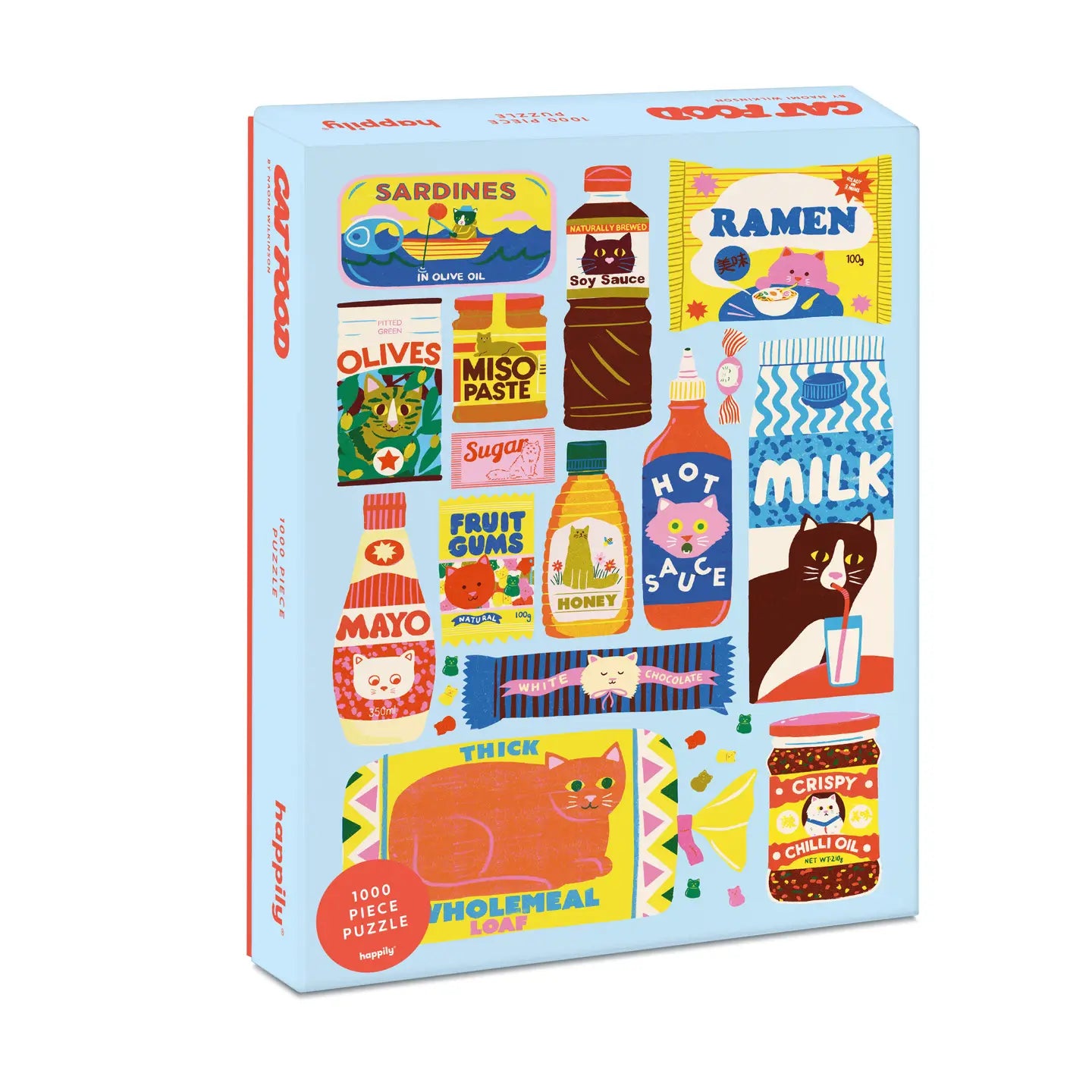 Pussel 1000 bitar - Kattmat