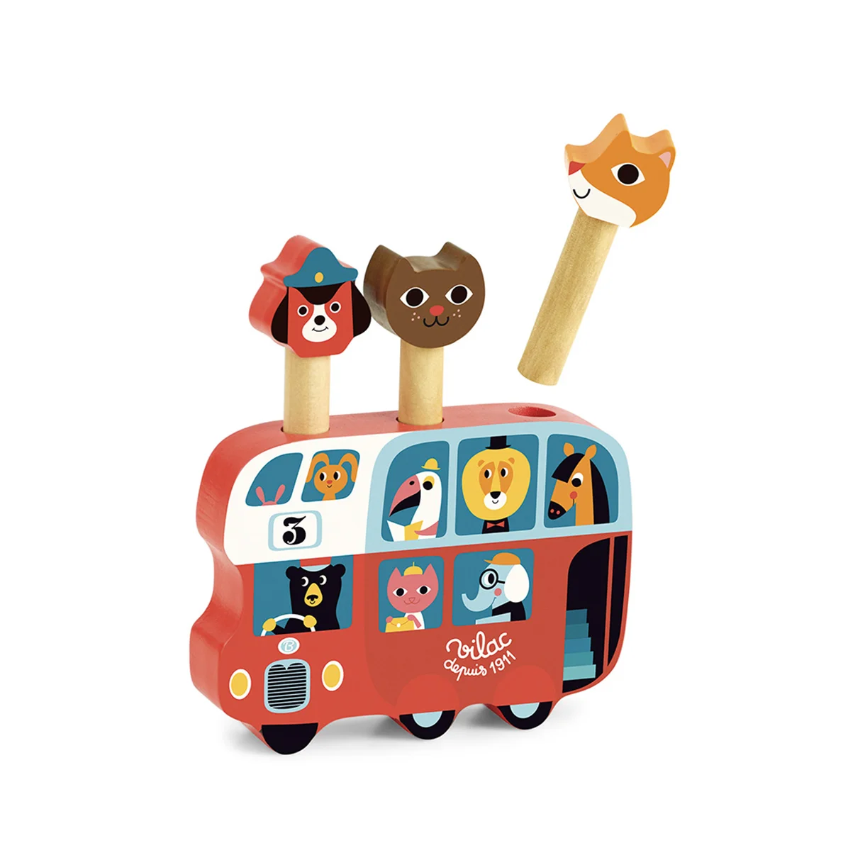 Vilac - Pop-up Buss