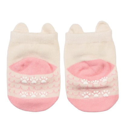 Baby Socks Pink Owl