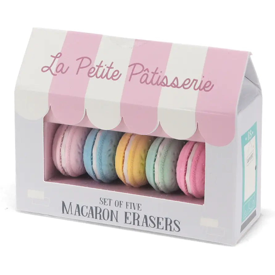 Macaron Erasers
