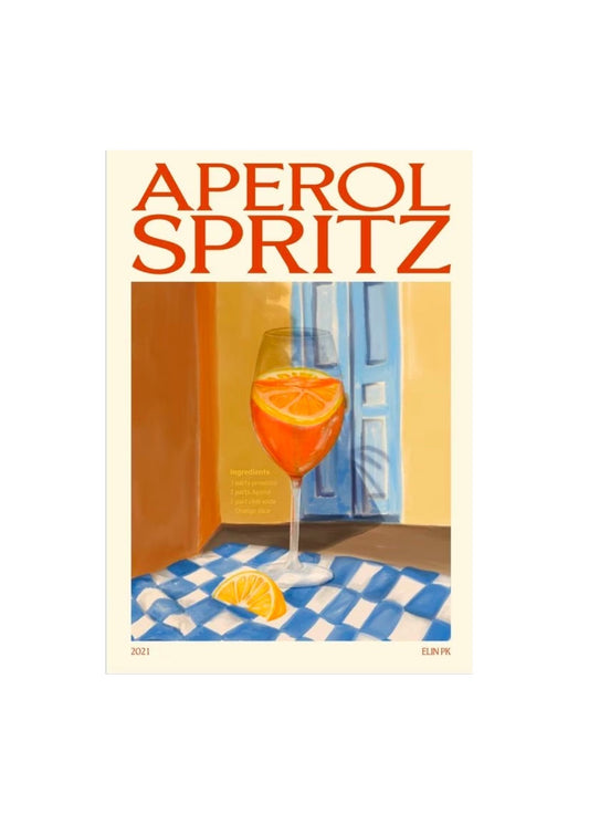 Elin PK Poster - Aperol Spritz
