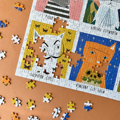 Pussel 1000 bitar - Art Cats