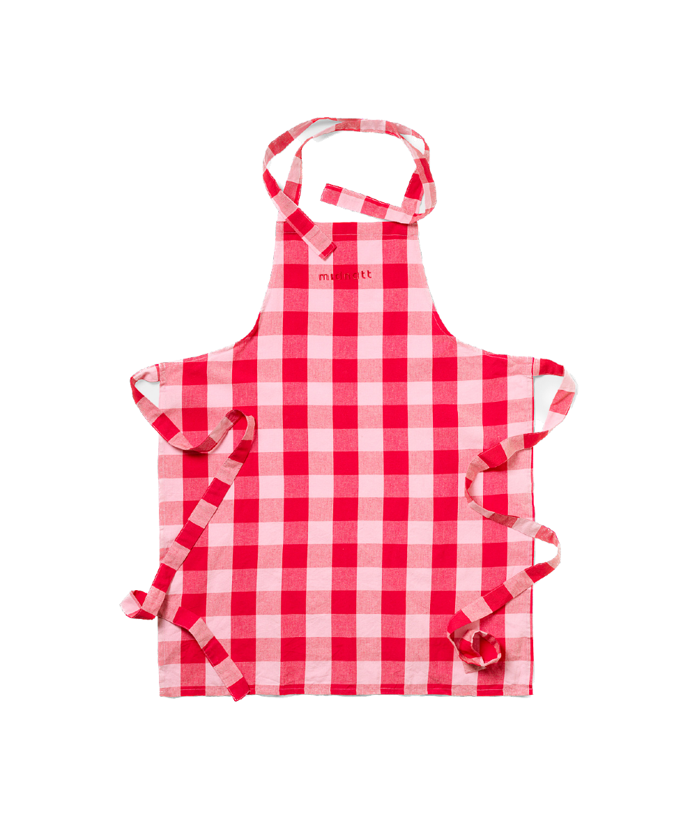 Förkläde - Paola, Röd