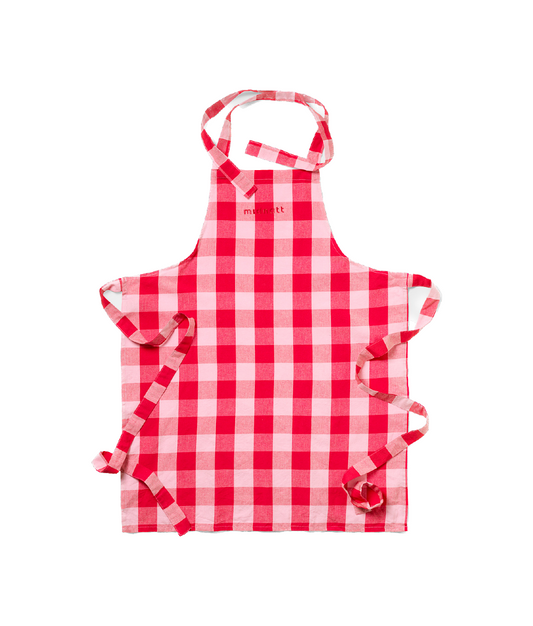 Förkläde - Paola, Röd