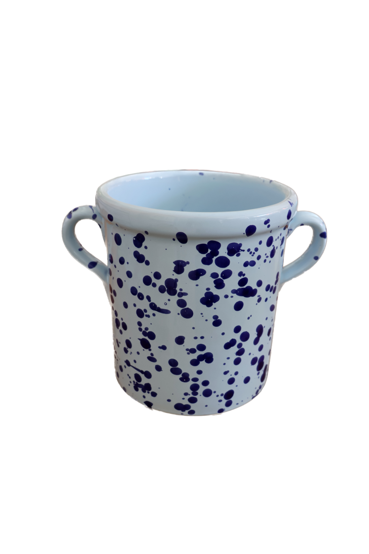 Kruka med handtag - Spruzzi Confetti Cielo