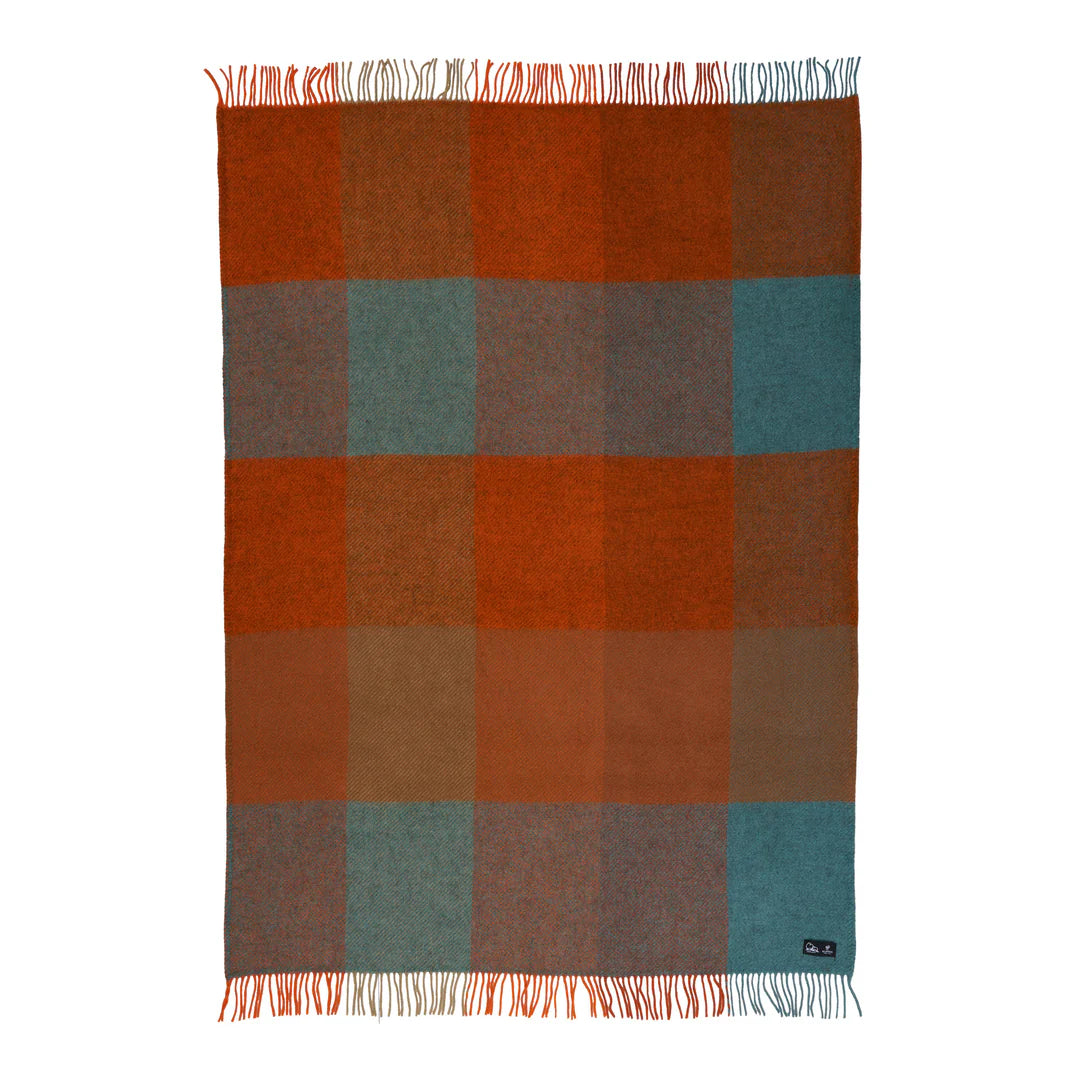 Gotland Check Orange