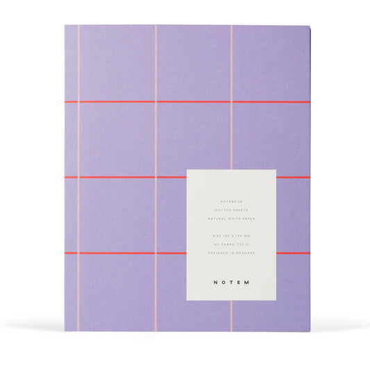 NOTEM Anteckningsbok Lavendel