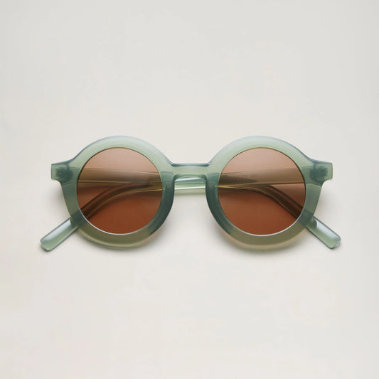 BabyMocs Solglasögon, Baby Runda Olive