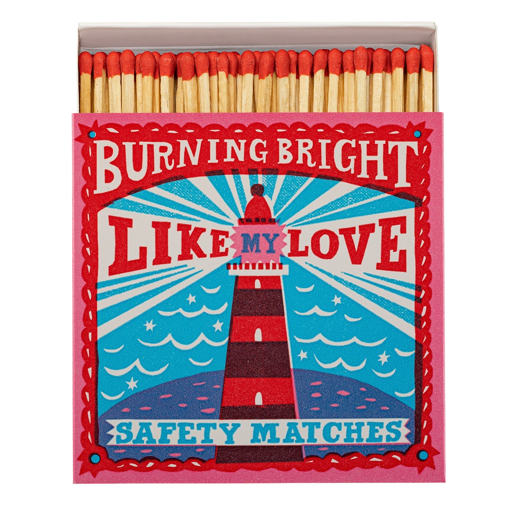Tändstickor burning bright