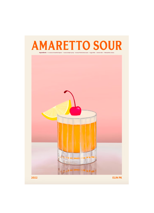 Elin PK Poster - Amaretto Sour