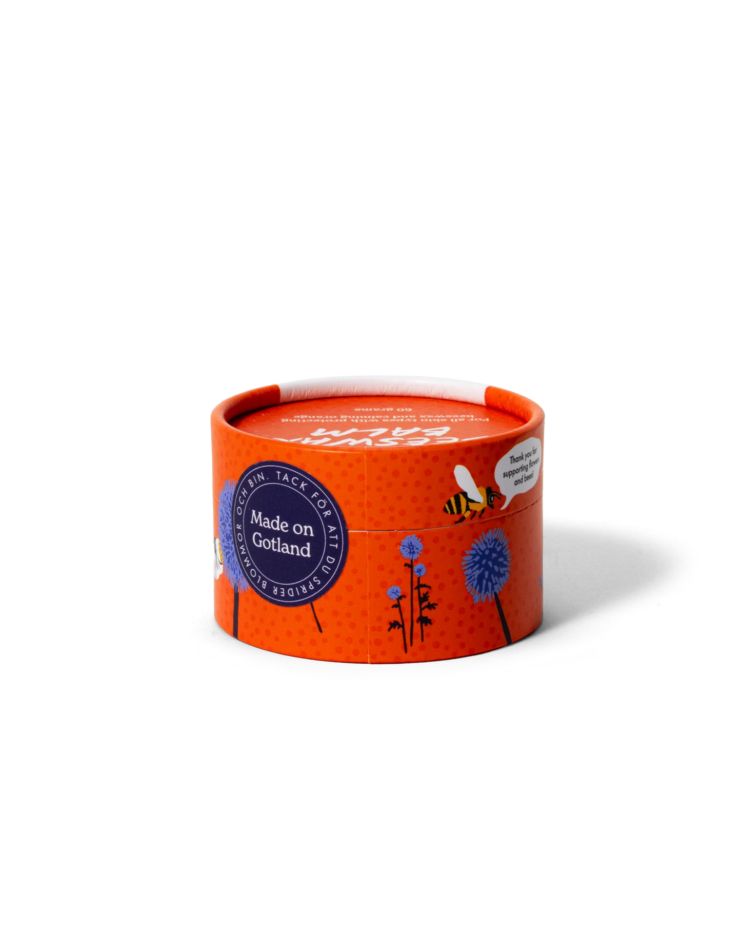 Ekologisk Bivaxsalva med doft av Apelsin, 60 gram