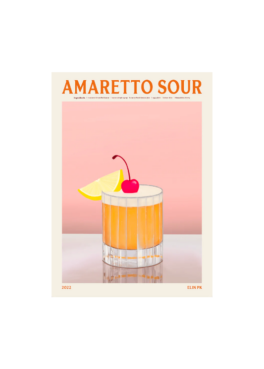 Elin PK Poster - Amaretto Sour