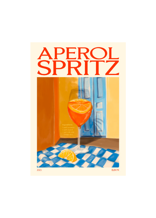Elin PK Poster - Aperol Spritz
