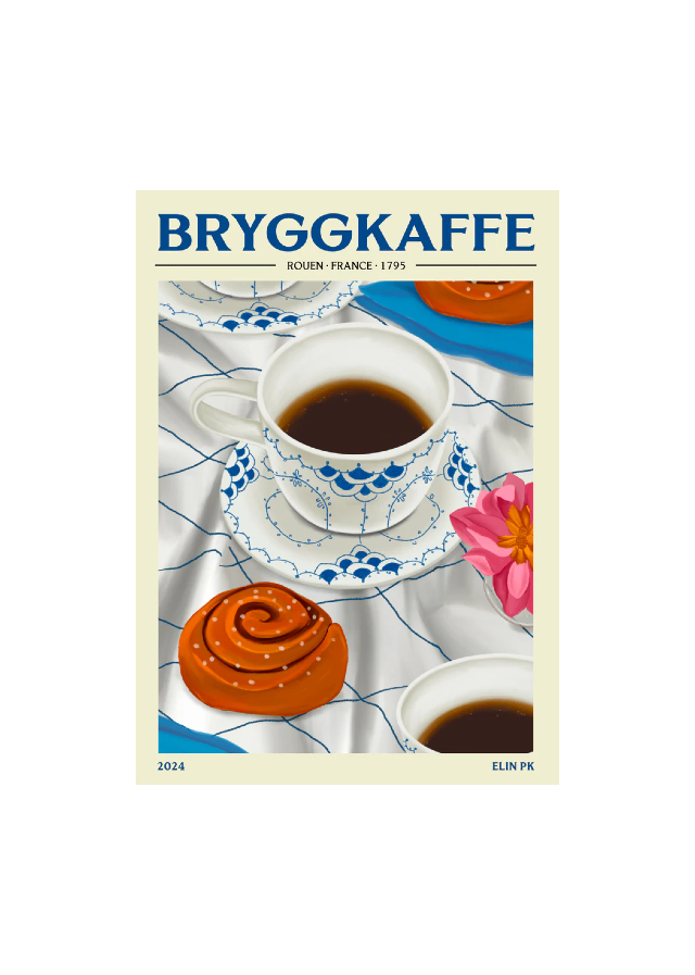 Elin PK Poster - Bryggkaffe